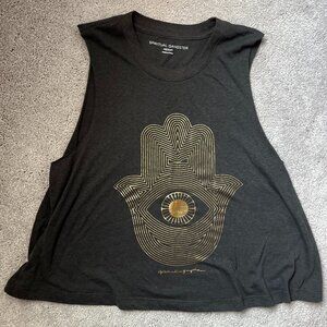 NWOT Spiritual Gangster Crop Muscle Tank Medium